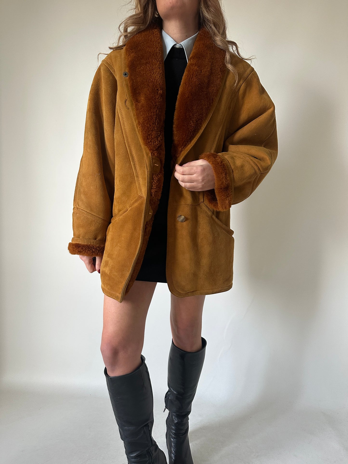 Caramel Shearling