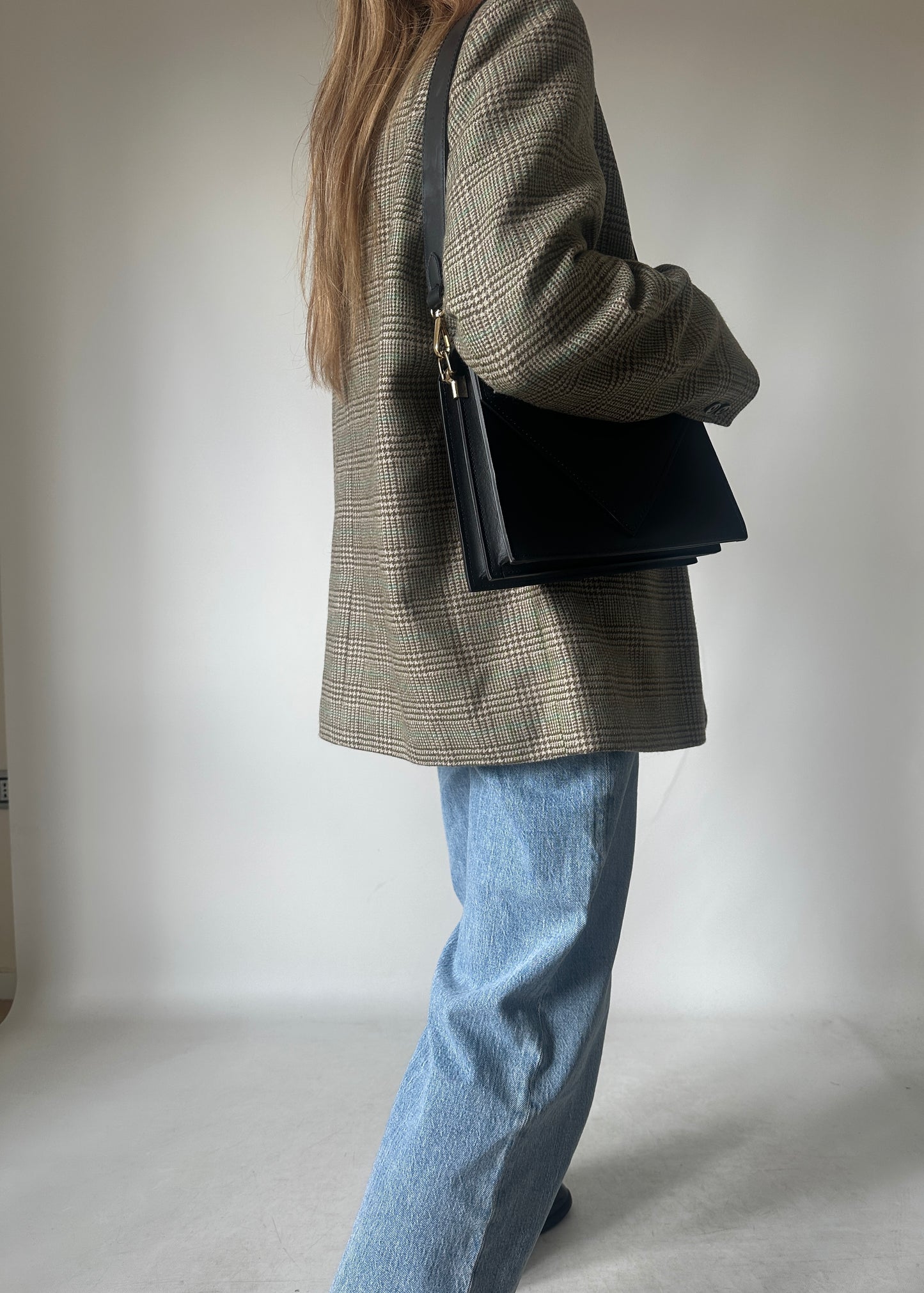 Prince of wales brown blazer