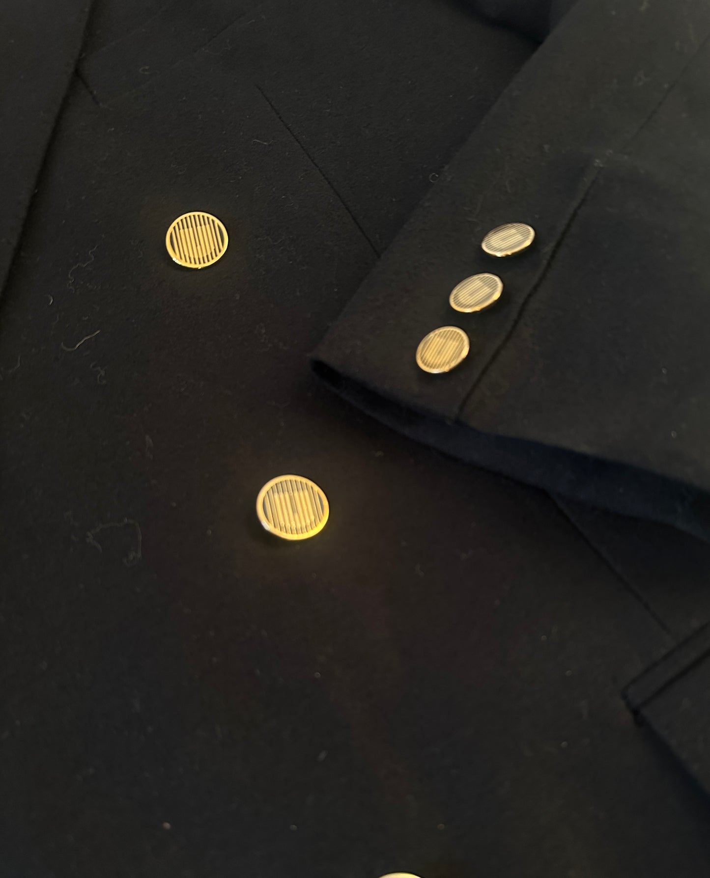 UNGARO double breast virgin wool blazer