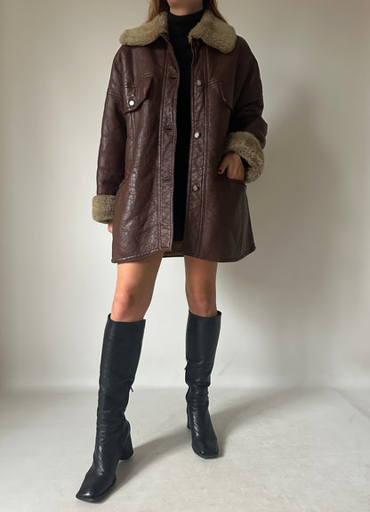 Dreamy brown Shearling