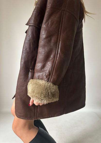 Dreamy brown Shearling
