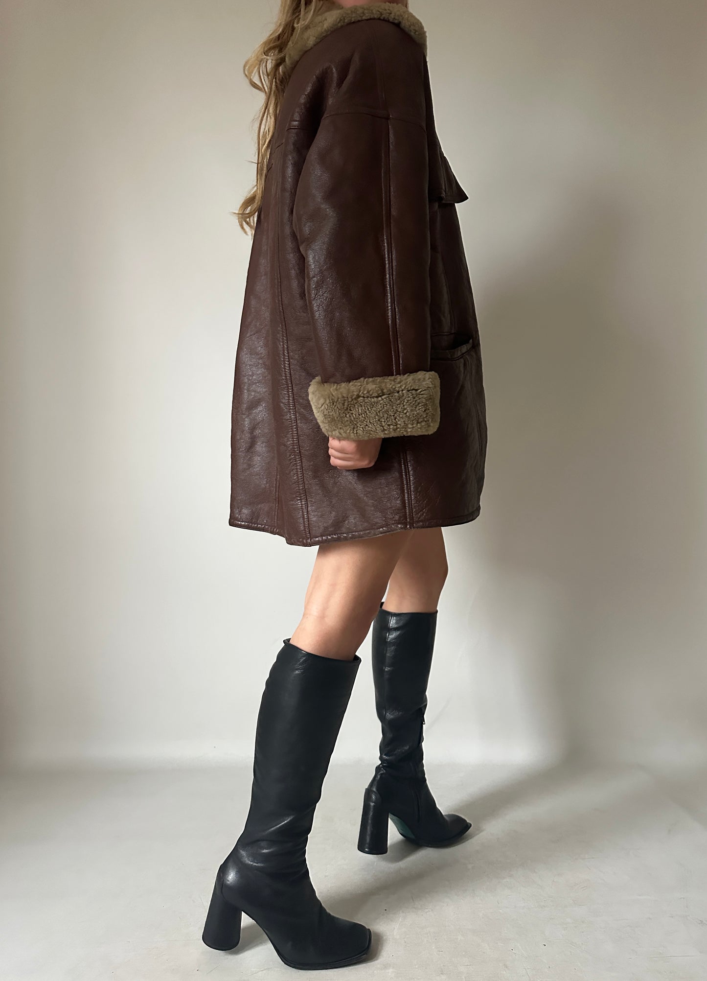 Dreamy brown Shearling