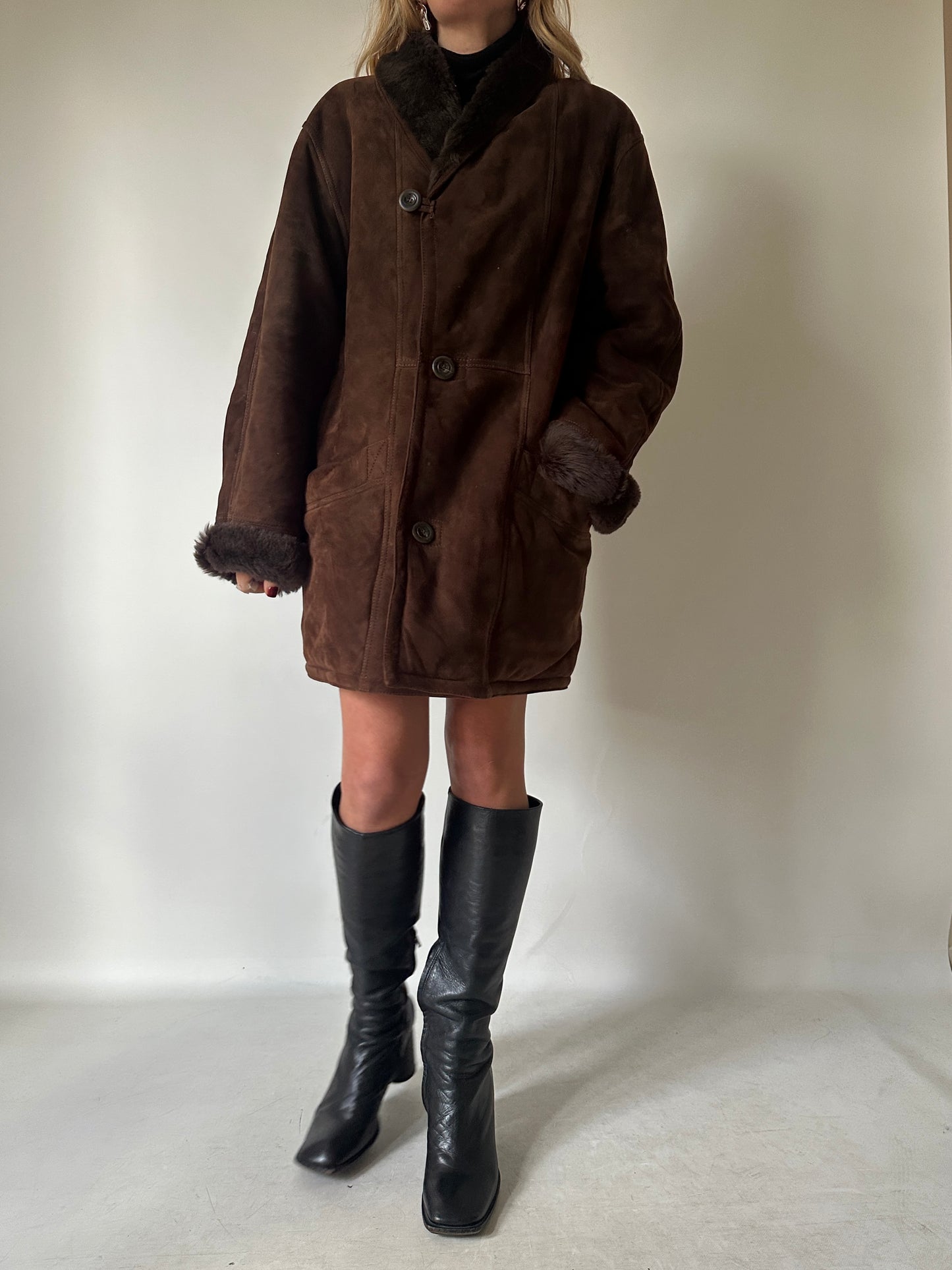 Chocolate original Shearling
