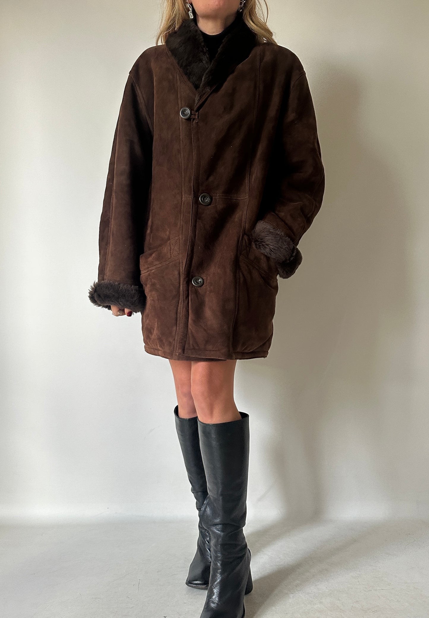 Chocolate original Shearling