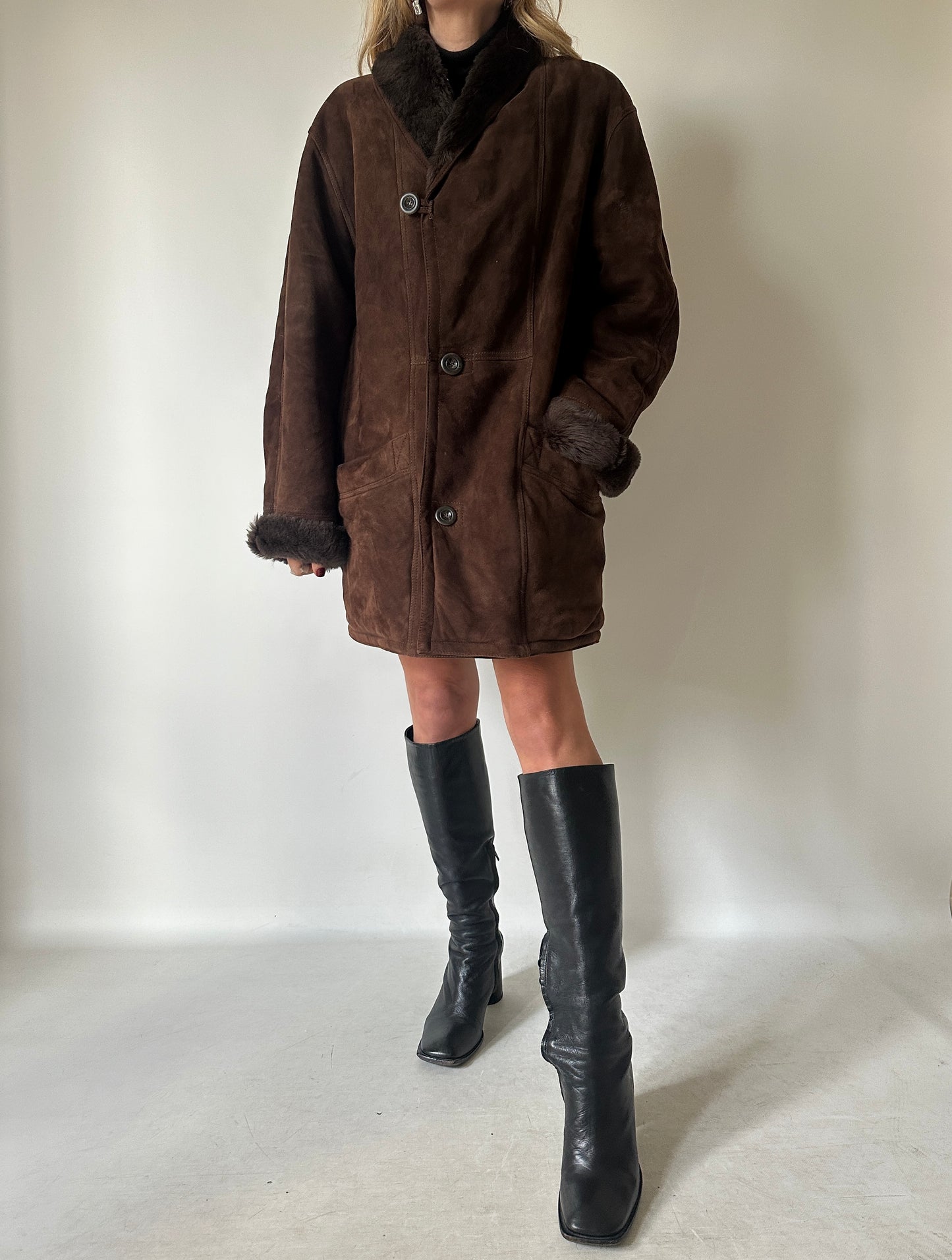 Chocolate original Shearling