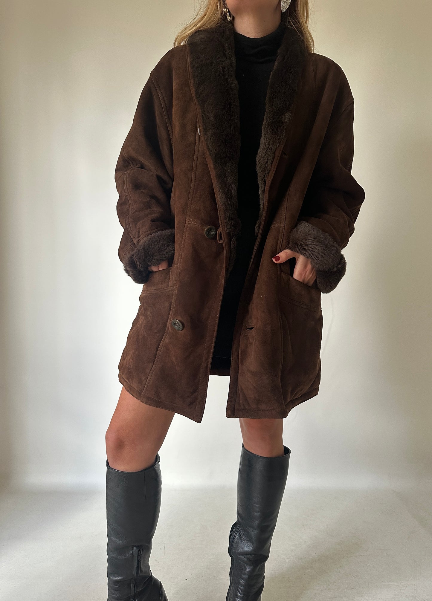 Chocolate original Shearling