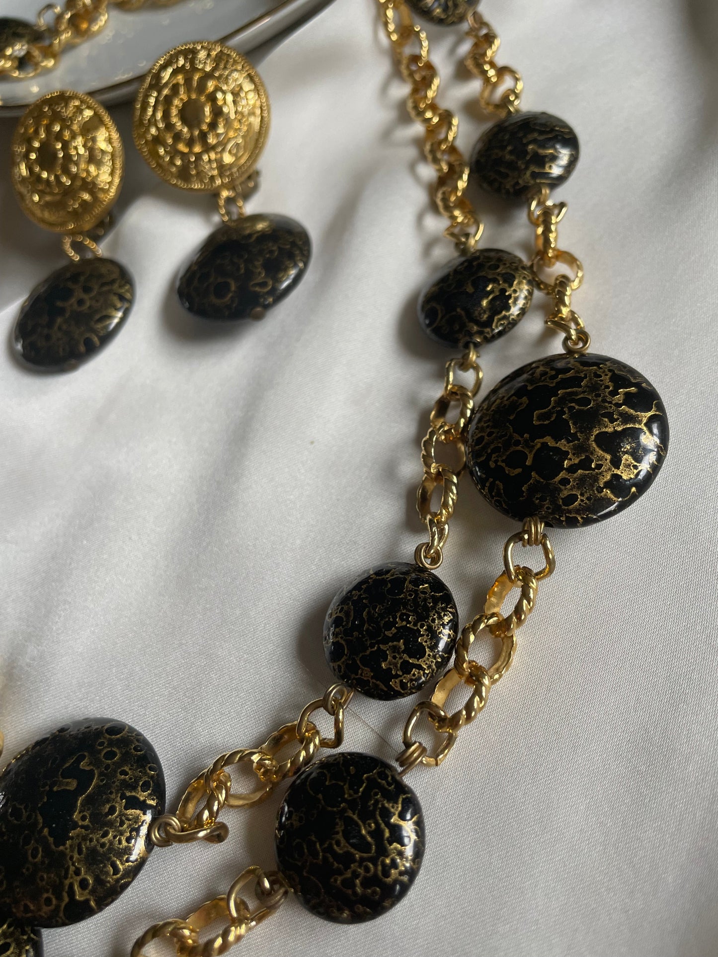 Parure vintage stile murano