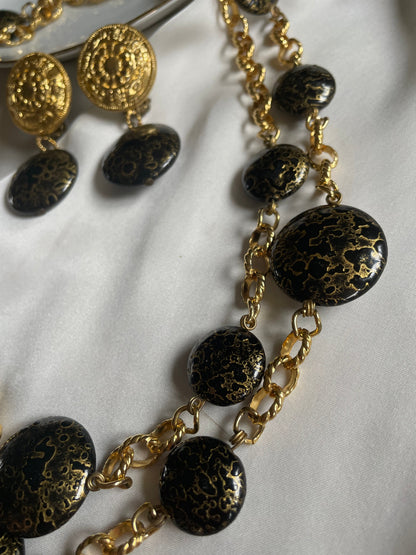 Parure vintage stile murano