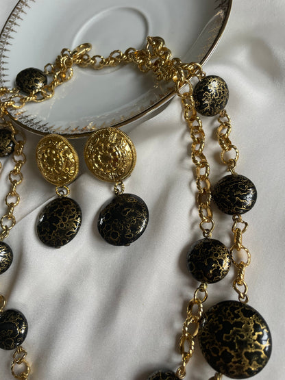 Parure vintage stile murano